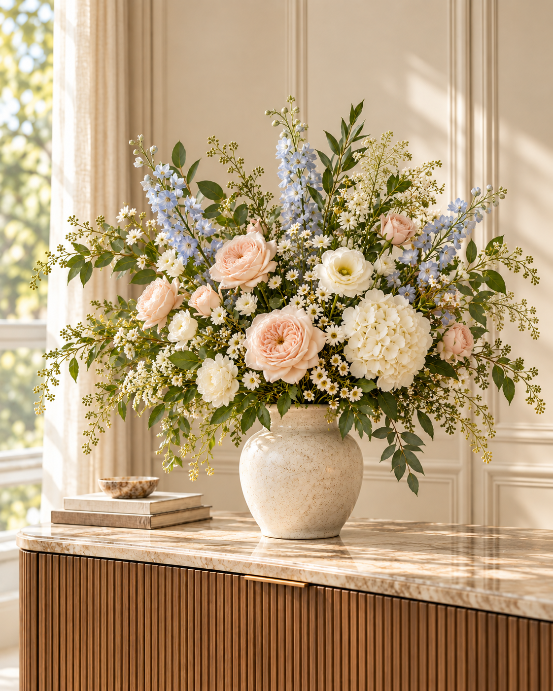 Everanthe The garden complete arrangement — styled visualisation